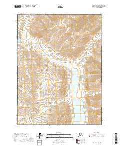 USGS Topographic Map – Chandalar C-5 SE