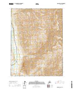 USGS Topographic Map – Chandalar C-6 NE