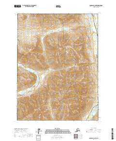 USGS Topographic Map – Chandalar C-6 NW