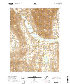 USGS Topographic Map – Chandalar C-6 SE