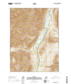 USGS Topographic Map – Chandalar C-6 SW