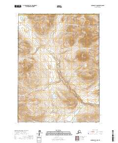 2017 Map of Chandalar D-2 NW, 2017 Print
