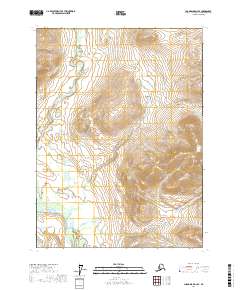 USGS Topographic Map – Chandalar D-2 SE