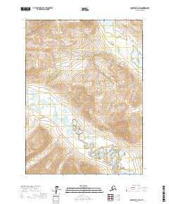 USGS Topographic Map – Chandalar D-3 SW