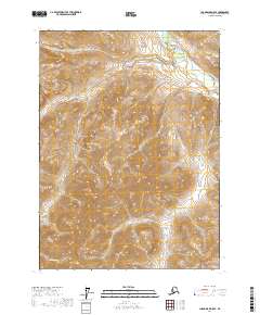 USGS Topographic Map – Chandalar D-5 SE