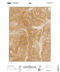 USGS Topographic Map – Chandalar D-6 NE