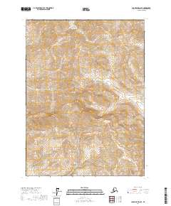 USGS Topographic Map – Chandalar D-6 SE