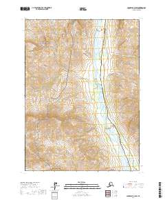 USGS Topographic Map – Chandalar D-6 SW