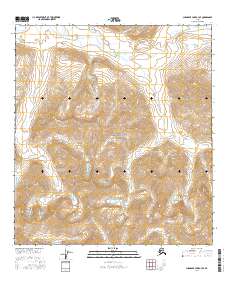 2016 Map of Chandler Lake A-3 SE, 2016 Print