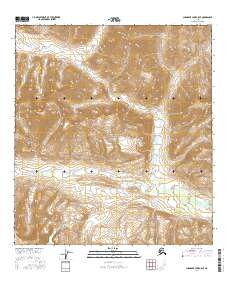 2016 Map of Chandler Lake A-5 SE, 2016 Print