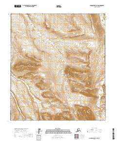 2017 Map of Chandler Lake B-2 NE, 2017 Print
