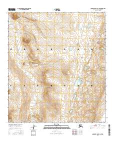 2016 Map of Chandler Lake B-3 NW, 2016 Print