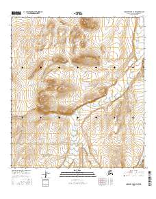 2016 Map of Chandler Lake B-4 NW, 2016 Print