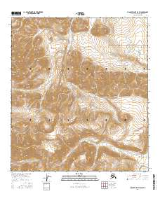 2016 Map of Chandler Lake B-5 SW, 2016 Print