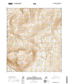 2017 Map of Chandler Lake D-1 NW, 2017 Print