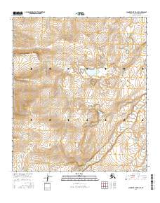 2016 Map of Chandler Lake D-3 SE, 2016 Print