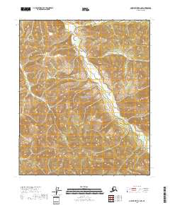 2018 Map of Charley River A-1 NW, 2018 Print