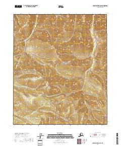2018 Map of Charley River A-2 SW, 2018 Print