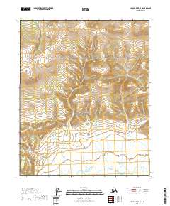 2018 Map of Charley River B-5 NE, 2018 Print