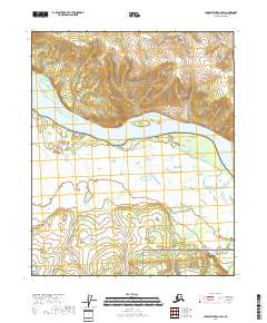 USGS Topographic Map – Charley River C-6 SW