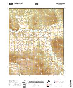 2018 Map of Charley River D-2 NE, 2018 Print