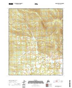 2018 Map of Charley River D-3 SW, 2018 Print
