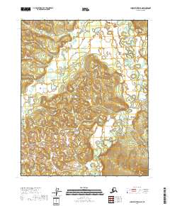 2018 Map of Charley River D-5 NE, 2018 Print