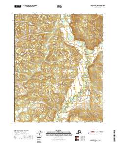 2018 Map of Charley River D-5 SE, 2018 Print