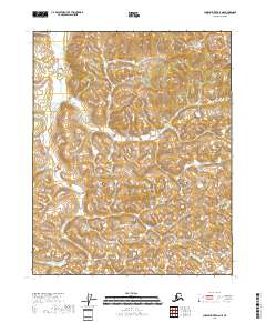 2018 Map of Charley River D-6 NE, 2018 Print