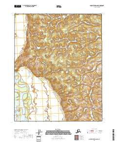 2018 Map of Charley River D-6 NW, 2018 Print