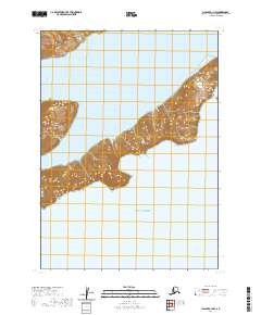 USGS Topographic Map – Chignik A-1 NW