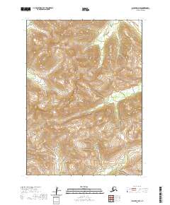 2020 Map of Chignik A-3 NW, 2020 Print