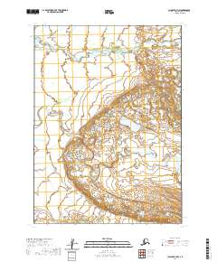 2020 Map of Chignik A-7 NW, 2020 Print