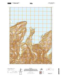 USGS Topographic Map – Chignik B-2 SE