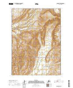 2020 Map of Chignik D-1 SW, 2020 Print