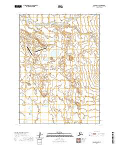 USGS Topographic Map – Chignik D-2 NW