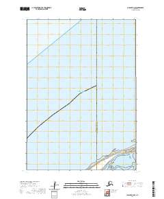 USGS Topographic Map – Chignik D-3 NW