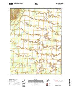 2018 Map of Christian A-1 NW, 2018 Print