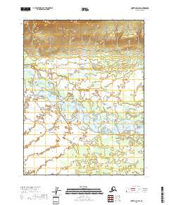 2018 Map of Christian A-6 SW, 2018 Print