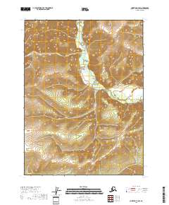 USGS Topographic Map – Christian B-3 NW