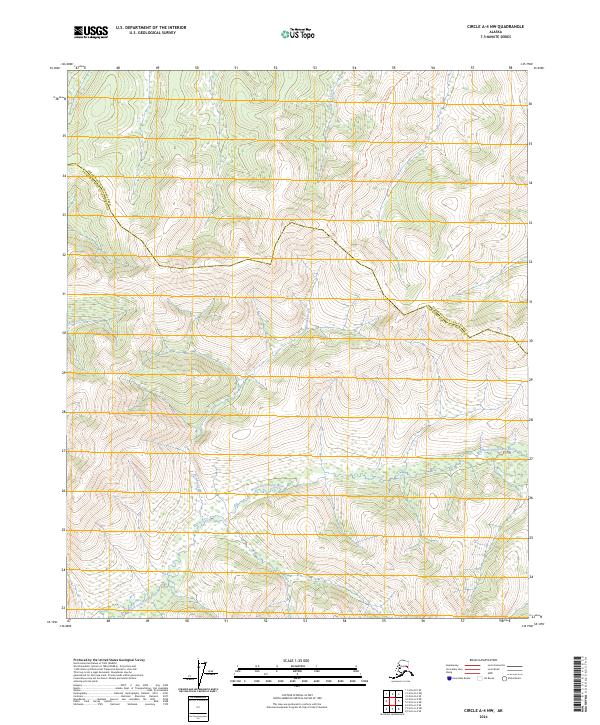 USGS Topographic Map – Circle A-4 NW