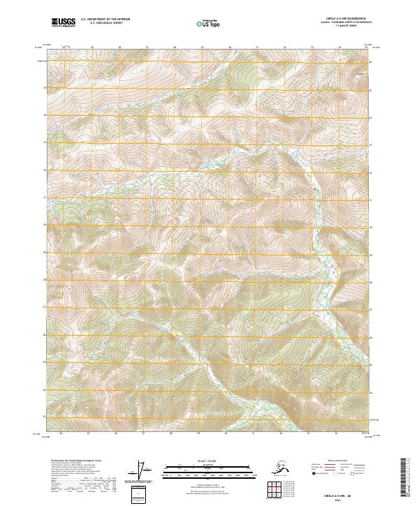 USGS Topographic Map – Circle A-5 NW