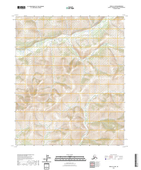 USGS Topographic Map – Circle A-6 NW