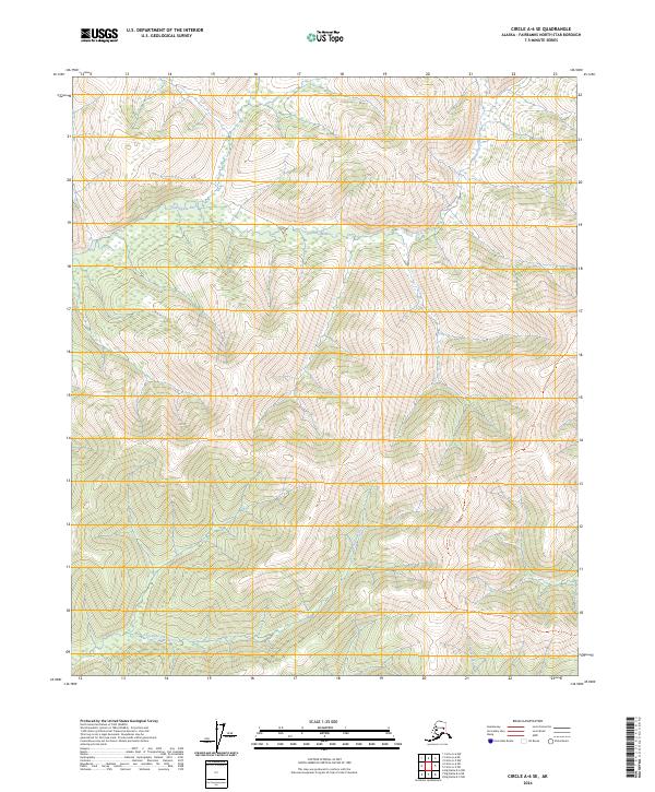 2024 Map of Circle A-6 SE, 2024 Print