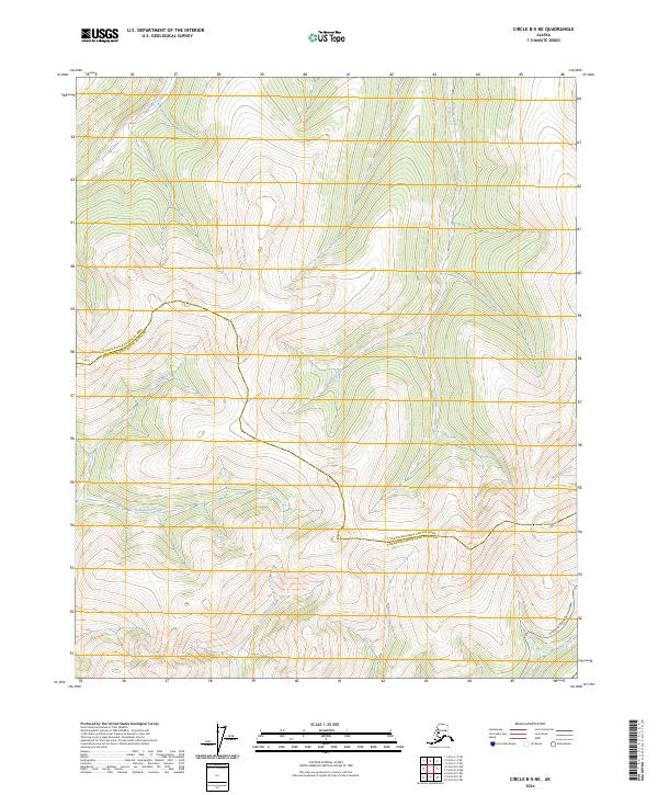 USGS Topographic Map – Circle B-5 NE