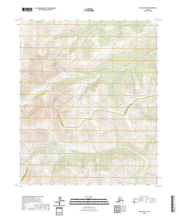 USGS Topographic Map – Circle B-5 NW