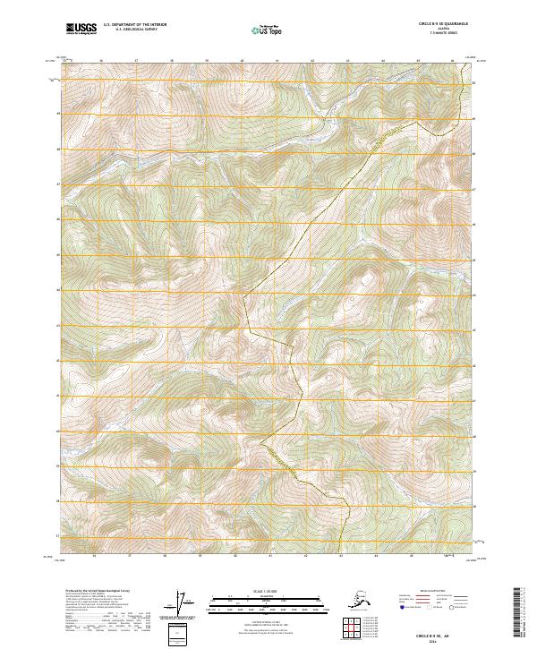USGS Topographic Map – Circle B-5 SE