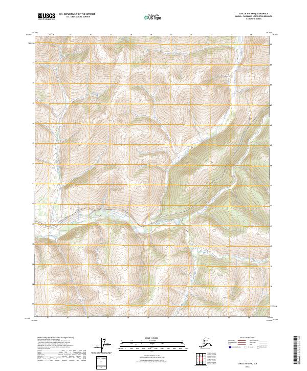USGS Topographic Map – Circle B-5 SW