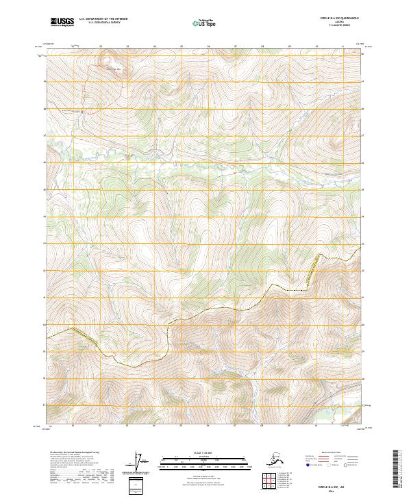 USGS Topographic Map – Circle B-6 SW