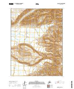 2020 Map of Cold Bay B-1 SW, 2020 Print